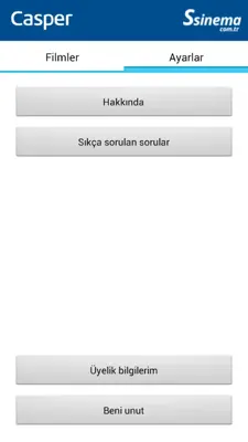 Casper Ssinema android App screenshot 0